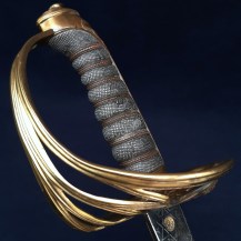 British 1845 Pattern Military Store Department Officers Sword, Col Herbert James Mills 14